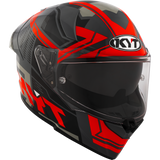 KYT R2R Pro Octane Red Helmet