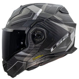 LS2 FF901 Advant X Carbon Horizon Silver Grey Helmet