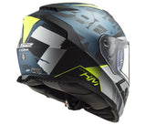 LS2 FF800 Storm II Sprinter Matt Silver Cobalt Helmet