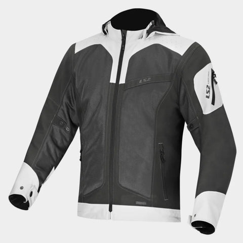LS2 Bolton Air Riding Jacket CE A Rated Grey Green