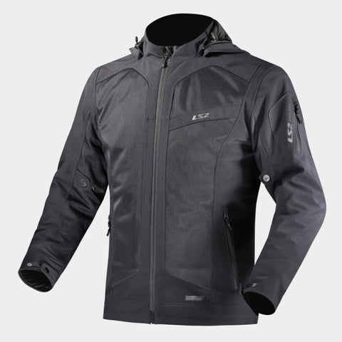LS2 Bolton Air Riding Jacket CE A Rated Black