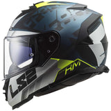 LS2 FF800 Storm II Sprinter Matt Silver Cobalt Helmet