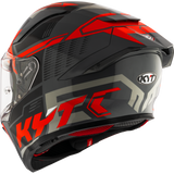 KYT R2R Pro Octane Red Helmet