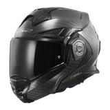 LS2 FF901 Advant X Carbon Solid Matt Schwarz | Toms Motorradshop