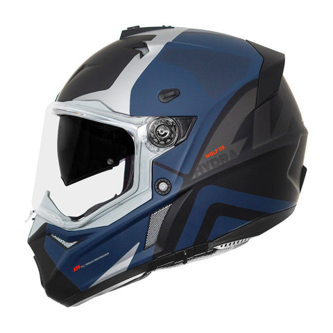 Axxis Wolf DS Hydra Matt Grey Helmet