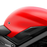 BLOQ Triumph Street Triple 675 / 765 (2013-) Motorcycle Tank Grips Premium – Clear