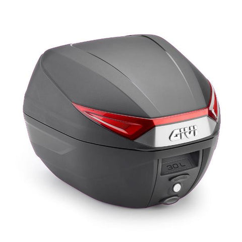 Givi C30N with Red Reflectors