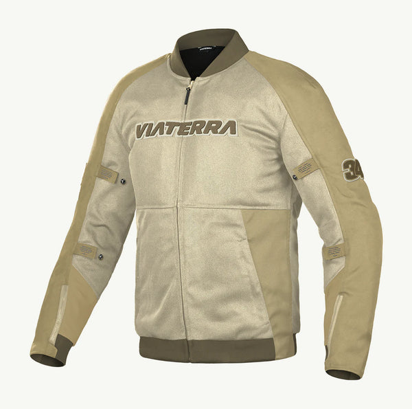 ViaTerra Cooper Urban Bomber Mesh Riding Jacket – LazyAssBikers