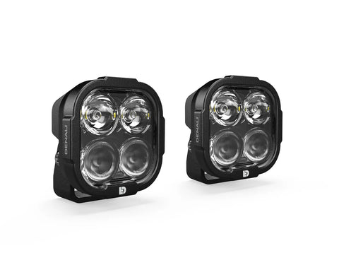 Denali DL4 Driving Light w/DataDim Technology