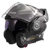 LS2 FF901 Advant X Carbon Horizon Silver Grey Helmet