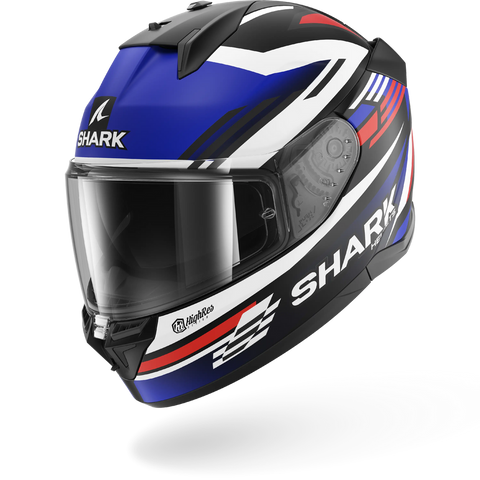 Shark D-Skwal 3 Firstlap Matte Black Blue Red
