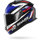 Shark D-Skwal 3 Firstlap Matte Black Blue Red
