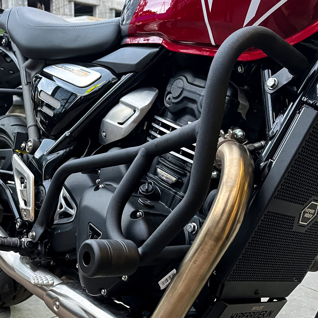 HyperRider Crash Guard Type 2 for Triumph Speed 400 & Scrambler 400 X ...