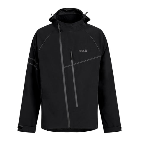 Knox Impass Men's Waterproof Shell – Black