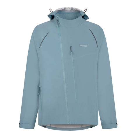 Knox Impass Men's Waterproof Shell – Smoke Blue