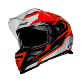 LS2 FF800 Storm II Kronos Red White Gloss (D Ring) Helmet