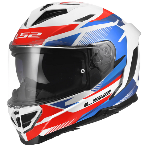 LS2 FF818 Storm III Komai White Blue Red