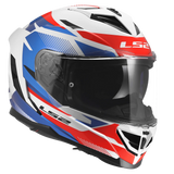 LS2 FF818 Storm III Komai White Blue Red