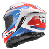 LS2 FF818 Storm III Komai White Blue Red