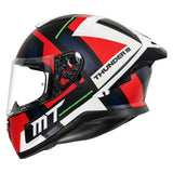 MT Thunder3 Pro Pulsion Matt Red Helmet