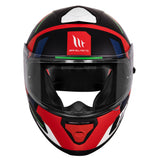 MT Thunder3 Pro Pulsion Matt Red Helmet