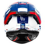 MT Thunder4 Ergo Gloss Blue Helmet