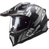 LS2 MX701 Explorer Atlantis - Black Titanium Matte - Helmet