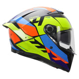 MT Thunder4 SV Exa Gloss Fluorescent Yellow Helmet