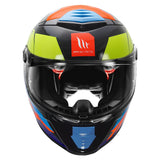 MT Thunder4 SV Exa Gloss Fluorescent Yellow Helmet