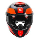 MT Thunder4 SV Exa Gloss Orange Helmet
