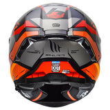 MT Thunder4 SV Exa Gloss Orange Helmet