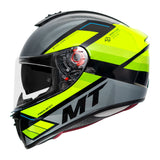 MT Blade2 Frequency Gloss Fluorescent Yellow Helmet