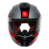 MT Blade2 Frequency Gloss Fluorescent Red Helmet