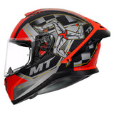 MT Thunder3 Pro Isle of Man Matt Red Helmet