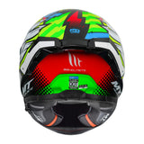 MT Thunder4 Drax Gloss Blue Helmet