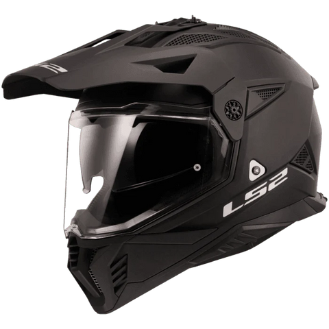 LS2 MX436 Pioneer II Solid Matt Black
