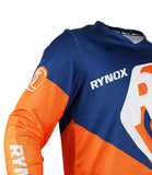 Rynox Raid Jersey Switchback Neo - Hi-Viz Orange Blue