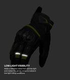 Rynox Tornado Pro 5 Gloves Hi-Viz Black Red