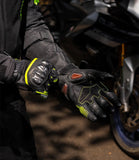 Rynox Tornado Pro 5 Gloves Hi-Viz Black Red
