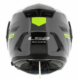 LS2 FF902 Scope MAX Gloss Nardo Grey Hi Viz Yellow Helmet