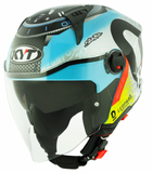 KYT D-City Open Face Foggia Misano 2022 Replica Gloss