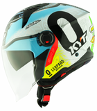 KYT D-City Open Face Foggia Misano 2022 Replica Gloss