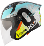 KYT TTR Jet Open Face Foggia Misano 2022 Replica Gloss