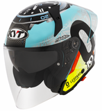 KYT TTR Jet Open Face Foggia Misano 2022 Replica Gloss