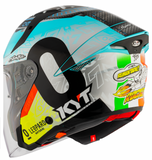KYT TTR Jet Open Face Foggia Misano 2022 Replica Gloss