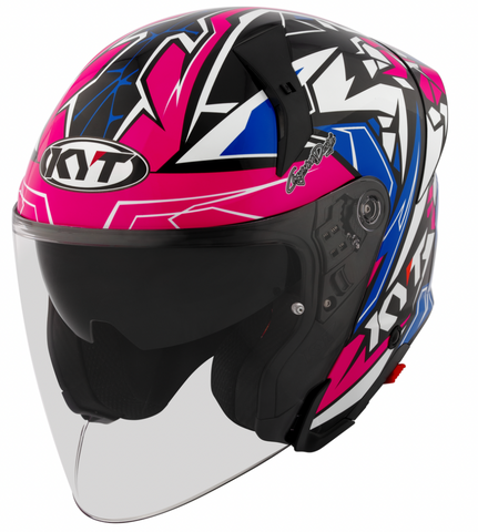 KYT TTR Jet Open Face Kasma 2023 Replica Gloss