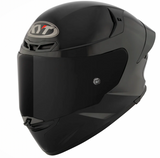 KYT TT-REVO Plain Gloss Black Helmet