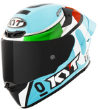 KYT TT-REVO Leopard Replica Tricolore Gloss Helmet