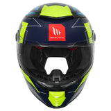 MT Thunder4 Mountain Gloss Blue Helmet