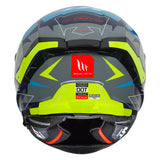 MT Thunder4 Mountain Gloss Blue Helmet